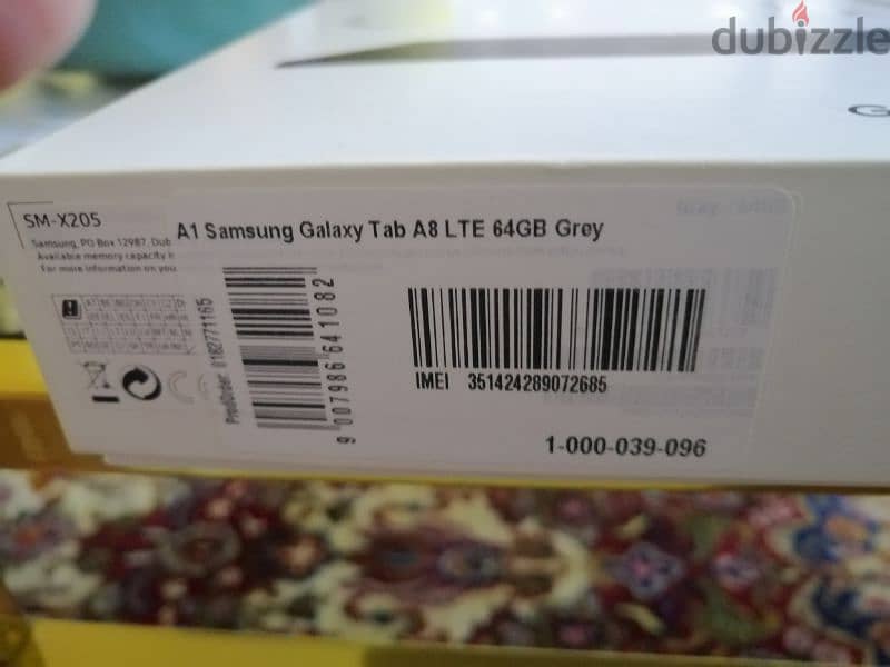 Galaxy Tab A8 LTE 64 GB 0