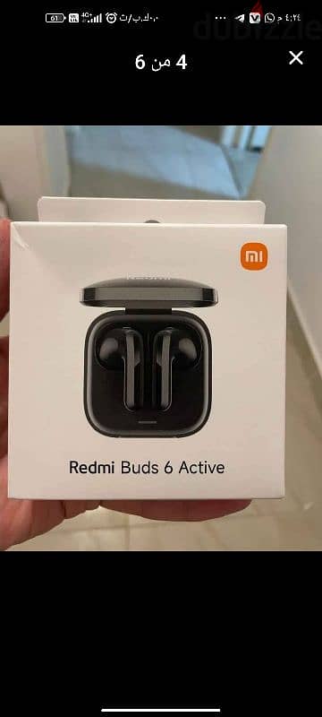 ايربودز xiaomi buds6 active كالجديدة 1