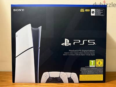 PS5 Slim Digital + 2 Controllers