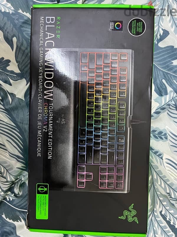 Razer BlackWidow V2 TE green switches gaming keyboard 3