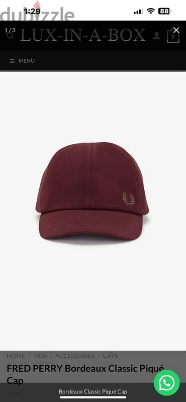 CAP Fred perry