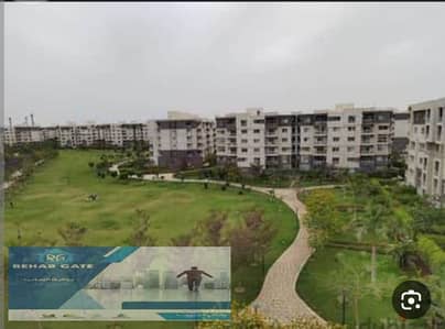 Apartment for sale in Madinaty 109m b14 View Wide Garden A masterpiece close to services with adown payment of 1 million 100 thousand and installment