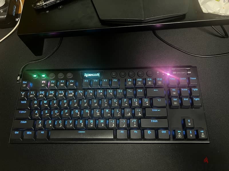 Keyboard Reddragon Horus Gaming K621 TKL wireless,wired &bluetooth 2