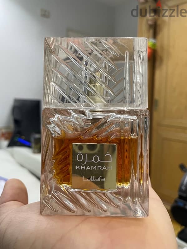 Lattafa Khamrah Eau de Parfum 100ml (85 - 90ml left) 1