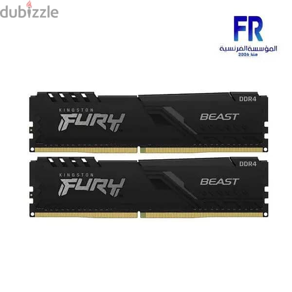 Kingston Fury Beast 2 x 8GB DDR4 3200MHz 0