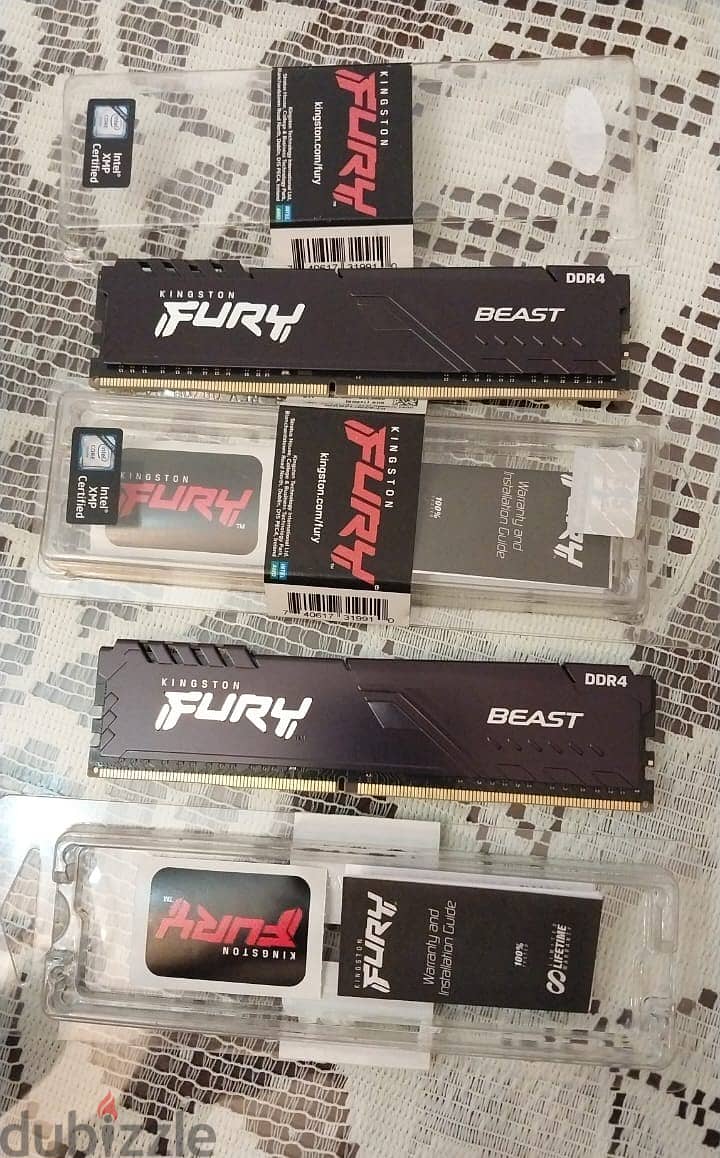 Kingston Fury Beast 2 x 8GB DDR4 3200MHz 2