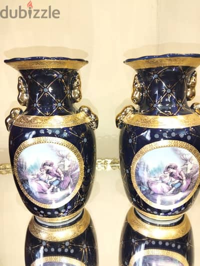 2 فازة روميو و جولييت فازه طول 30سم فاز vase