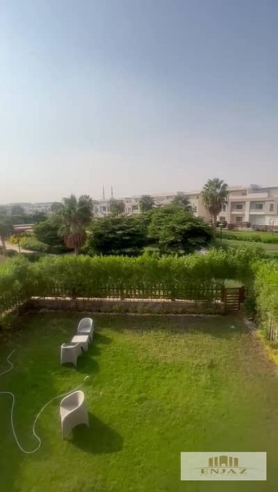 Villa for sale in Wasal views, open garden view, finished, twin house 422sq