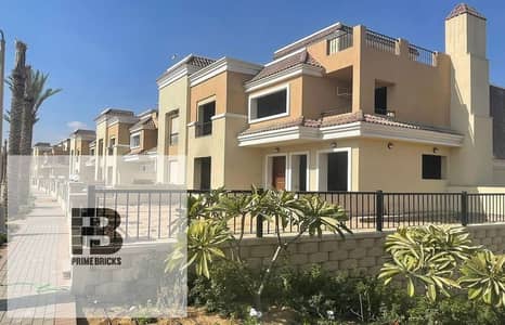 For sale, a villa in installments over 8 years in Rai Sarai in Mostakbal City