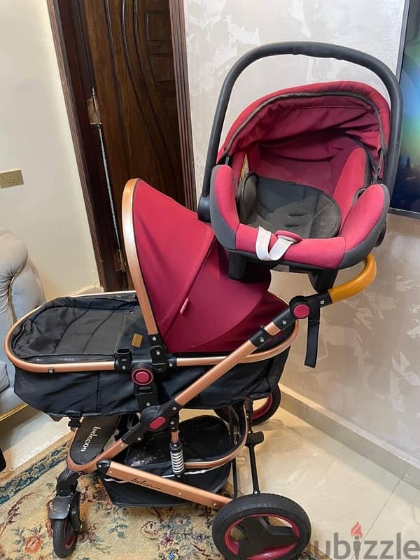 Belecoo stroller with car seat 5