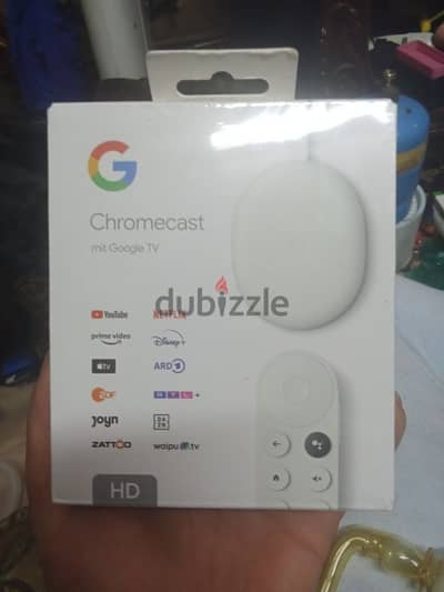 Chromecast with Google TV 1080p HD وارد من المانيا