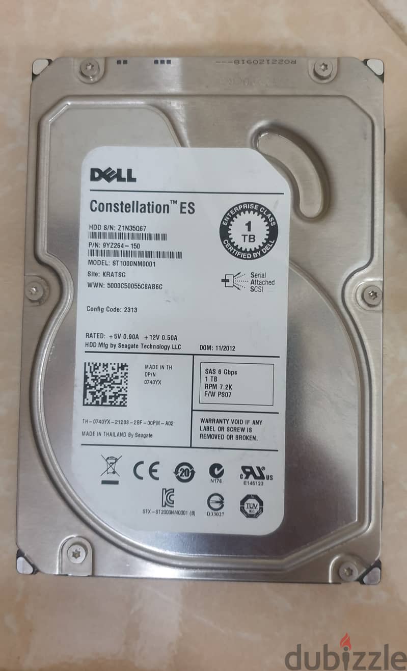 sas Hard disk 3.5 هارد ساس انش 0