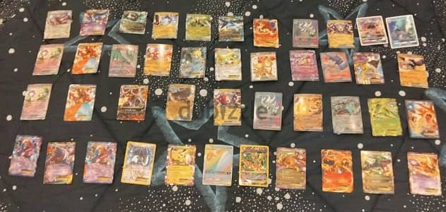 40 ex pokemon + 3 gx