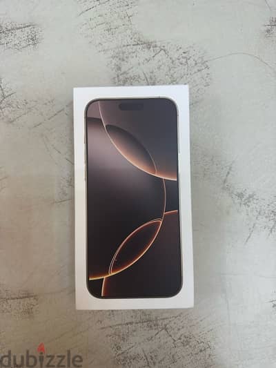 iPhone 16 Pro Max 256 GB middle east ( new and sealed)