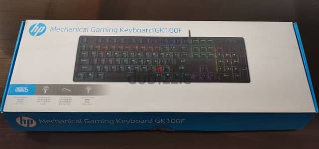 hp mechanical gaming keyboard and mouse - كيبورد و ماوس hp