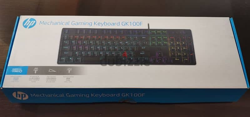 hp mechanical gaming keyboard and mouse - كيبورد و ماوس hp 0