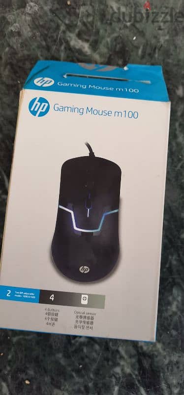 hp mechanical gaming keyboard and mouse - كيبورد و ماوس hp 1