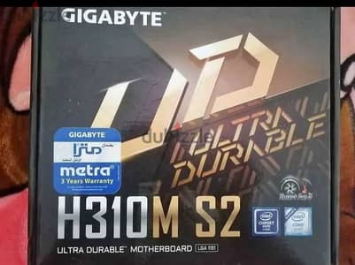 Bundle Gigabyte H310m s2 + Intel i5 9400f with 16GB Ram