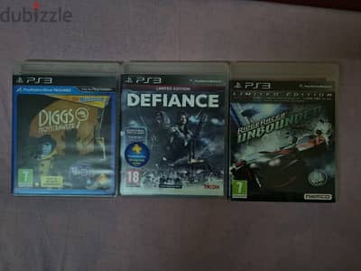 3 Games for PS3 For sale