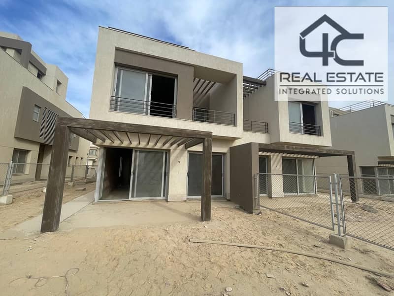 Twin House ready to move In Palm Hills New Cairo 385m For Sale At The Lowest Price And Installment 0