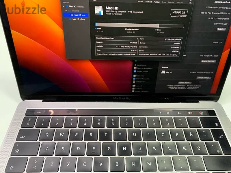 MacBook pro 2017 13 inch 1