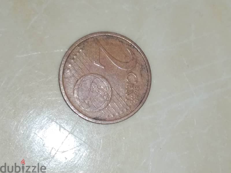 Rare 2 euro cent 2002 2