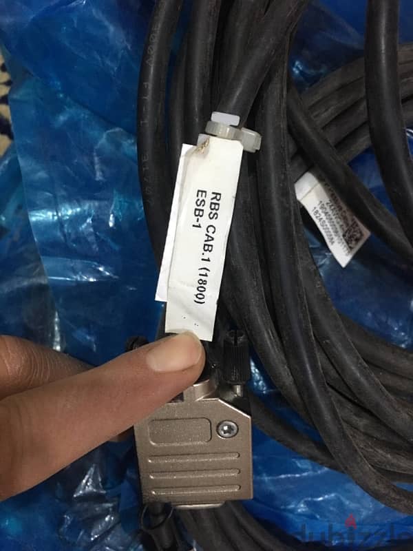 مجموعه كبيرة من كابلات sfp مختلفة الاطوال جديده باكياسها 6