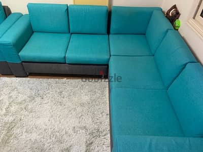 ركنه  و كرسى / corner sofa and separate chair