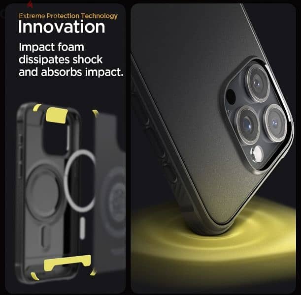 Apple Iphone 15 Pro Max Rugged Armor MagFit Case 3