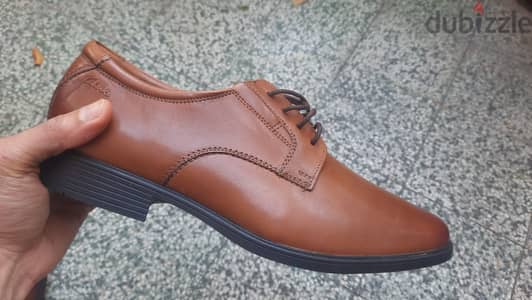 حذاء كلاركس رجالي كلاسيك بني Clarks Whiddon Plain Flat Oxford (Men)