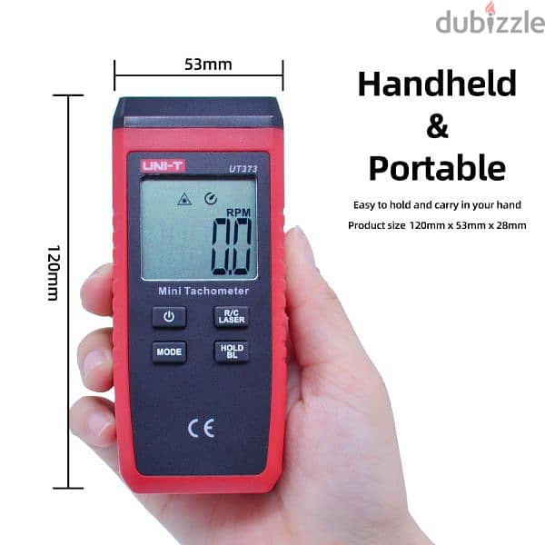 UNI-T UT373 Digital Tachometer 0