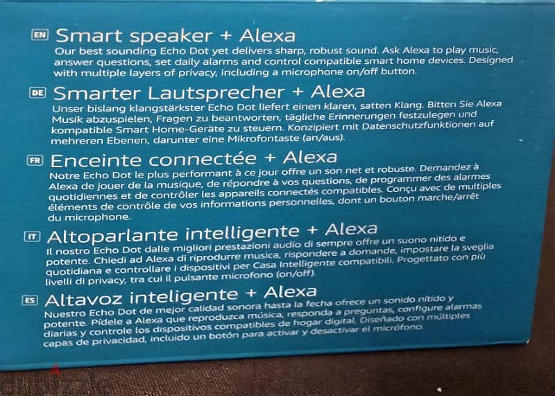 Alexa ech dot 5th generation اليكسا ايكو دوت الجيل الخامس 2