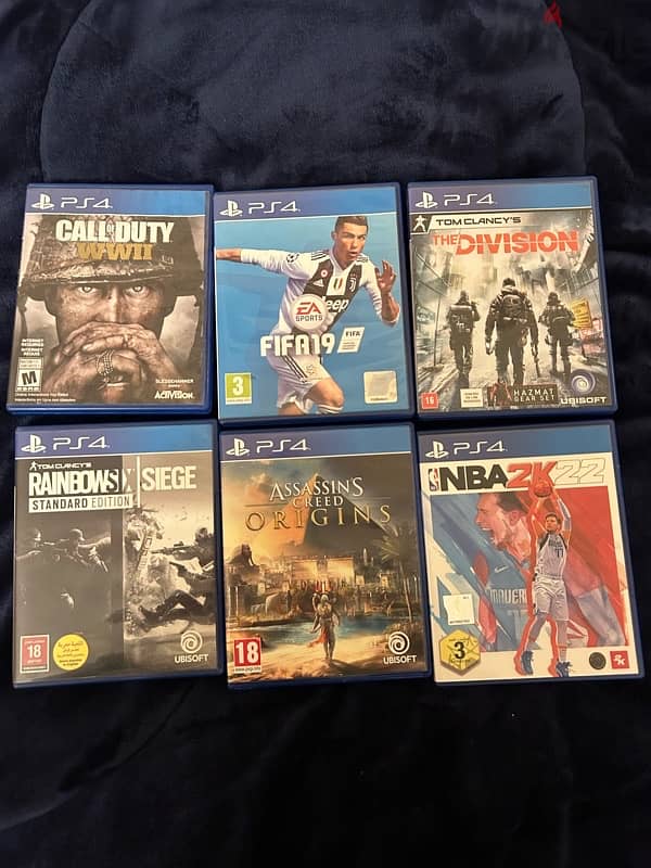 Ps4 games used 0