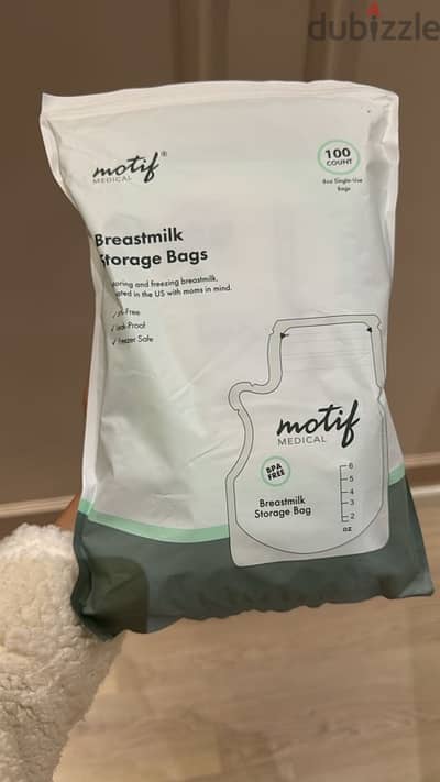 Breast milk Storage Bag (100) Sealed