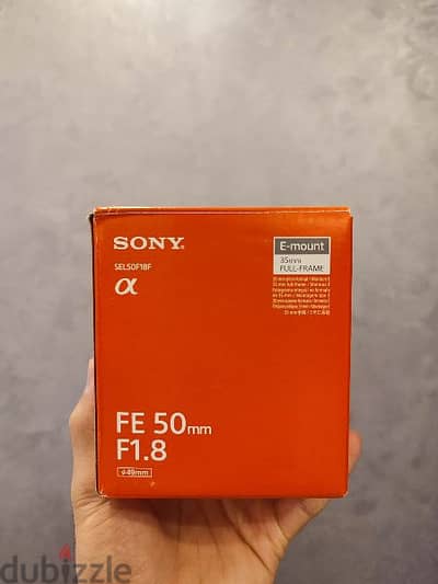 Lens Sony 50 1.8 - New