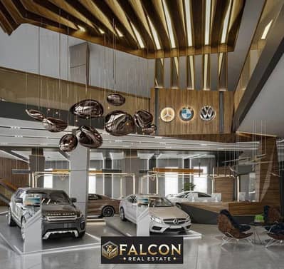 Car showroom for sale in ONE 90 directly on 90 southern in front of CFC minutes away from AUC &  New Capital and Madinaty