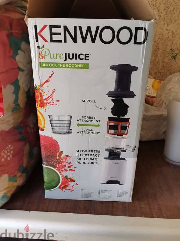 Kenwood pure juice machine 1