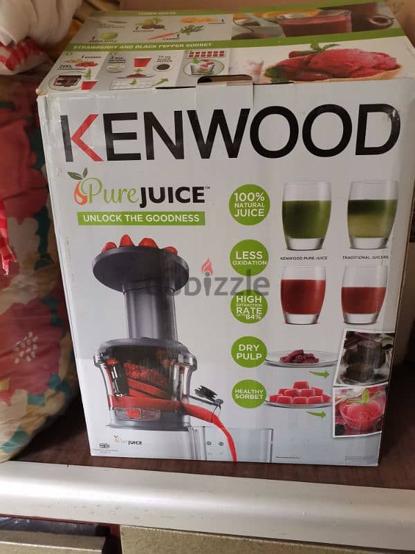 Kenwood pure juice machine 3