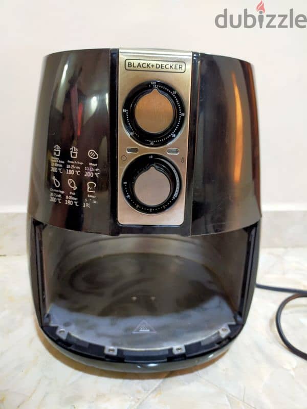 Air fryer قلاية بلاك اند ديكر 4