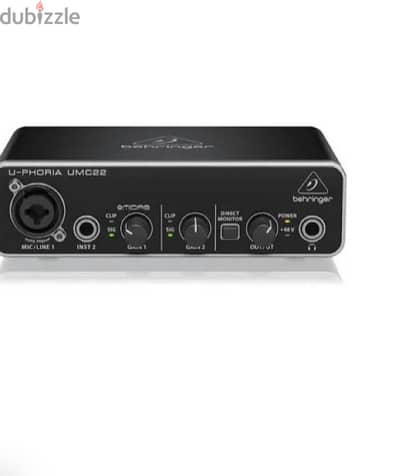 Behringer U-Phoria UMC22 USB Audio Interface