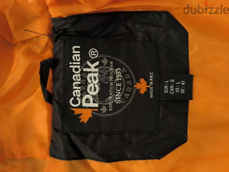 For Sale: Brand-New Canadian Peak Winter Jacket (Size L) 2