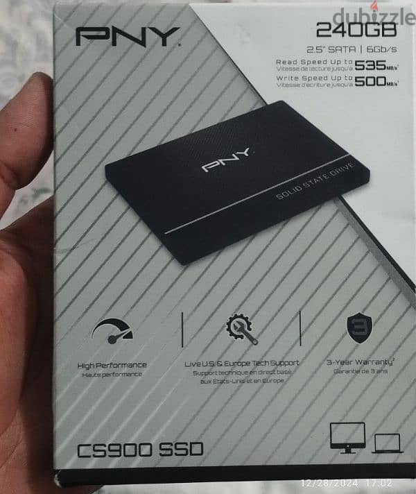 PNY 240GB SSD SATA 2.5 0