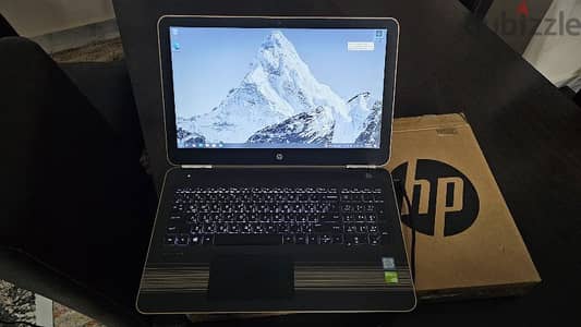 HP laptop Gold