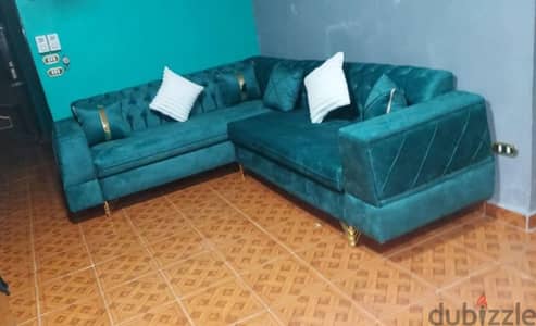 ركنه مستعملة استعمال خفيف جاهزه جلد مقلوب بسعر متميز