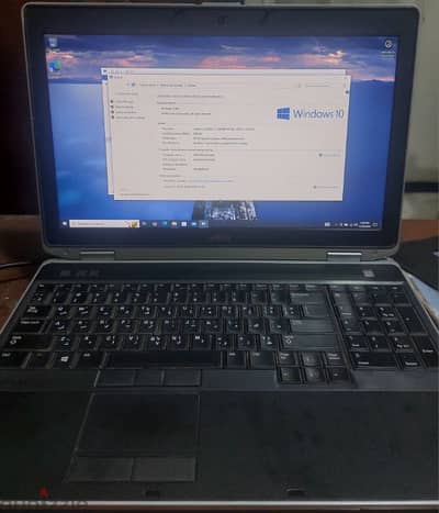 لابتوب dell i7 جيل تالت + 2 كارت شاشة انتل و انفيديا