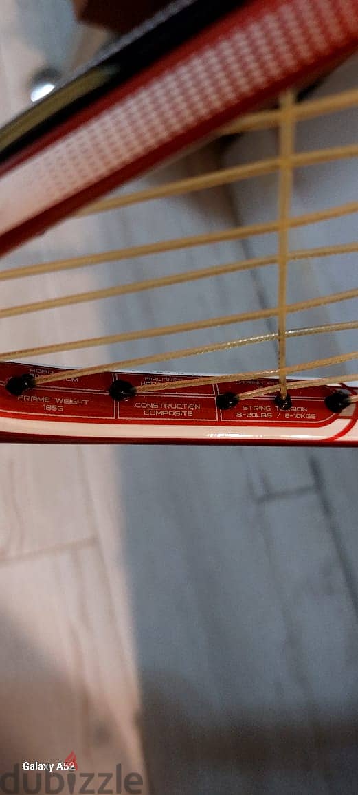 Dunlop G-Force 15 Squash Racket مضرب اسكواش دانلوب به عيب 5