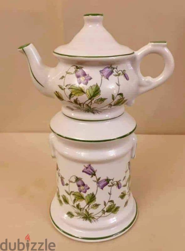 vintage handmade french teapot 1