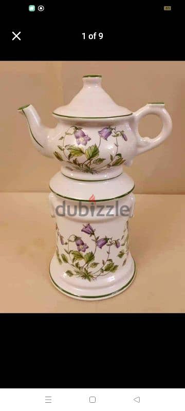 vintage handmade french teapot 3