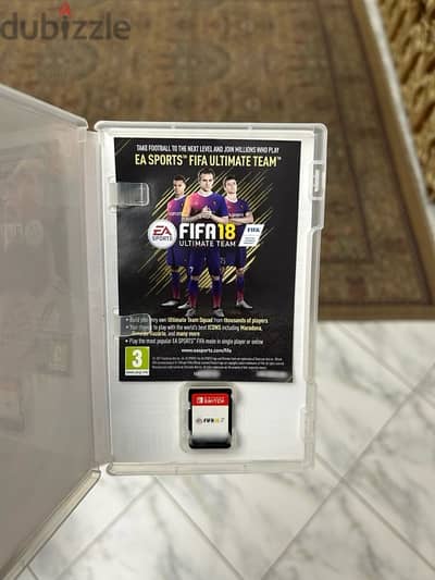 FIFA 18 Nintendo Switch Cartridge (Arabic)