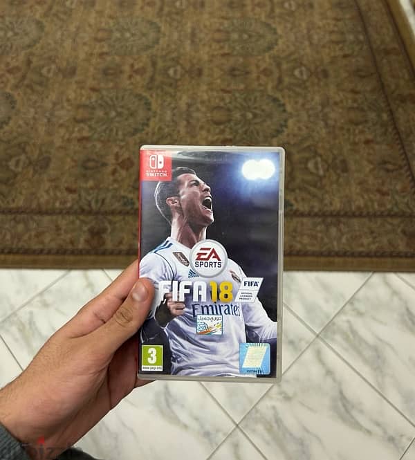 FIFA 18 Nintendo Switch Cartridge (Arabic) 1